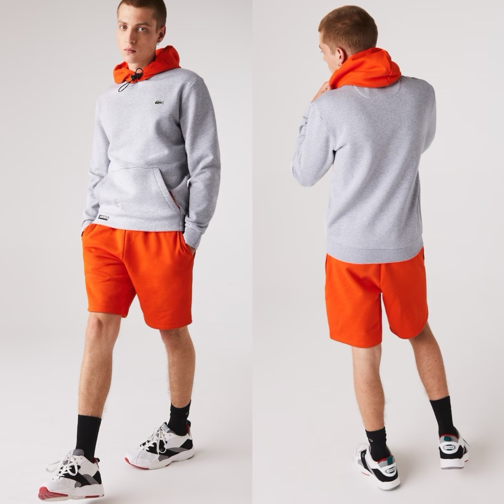 Lacoste Sport Contrast Fleece Hoodie